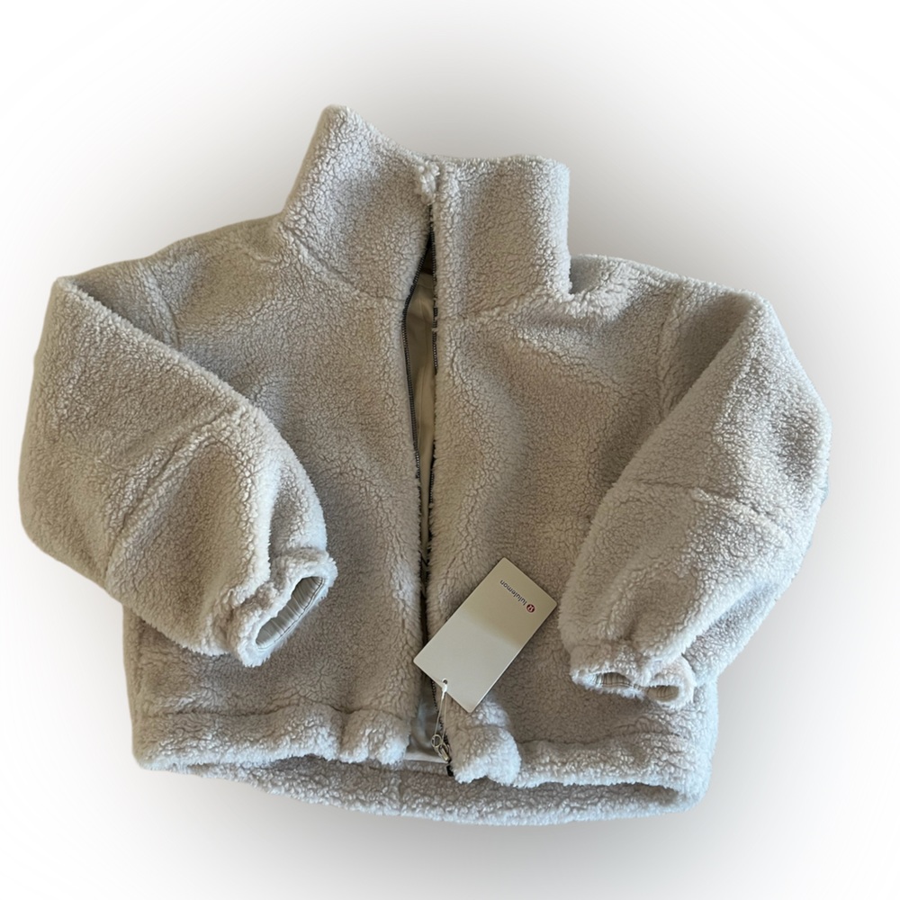 Lululemon puffer teddy jacket